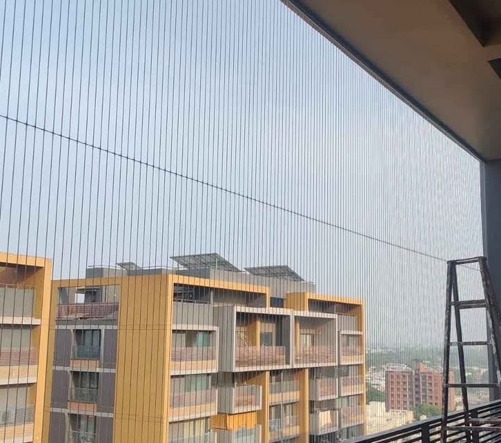Modern residential property representing invisible grill installation in Pune